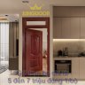 Cửa thép vân gỗ